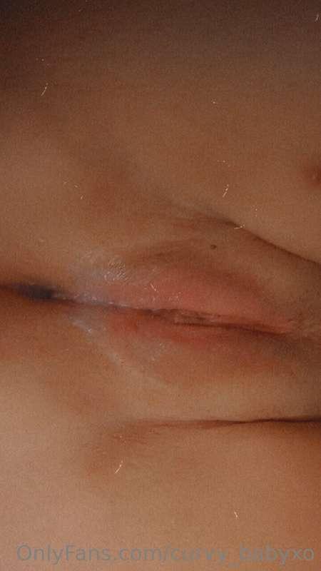 So, I've learned that when I cum from being fucked I ooze cr..