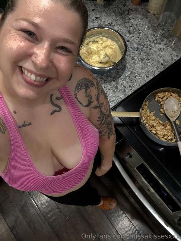 You want me or some dinner? 