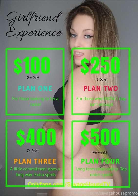 Here is a quick price comparison! Swipe to see my GFE prices..
