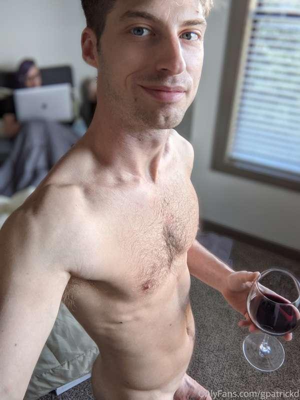 Some precum dripping, hard cock pulsing, tite bod showing, c..