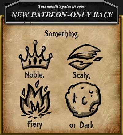 Poll: New patreon-only race