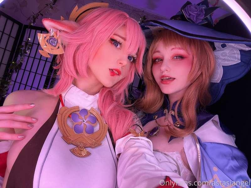 New Cosplay with dear @kamelya_chan 💕