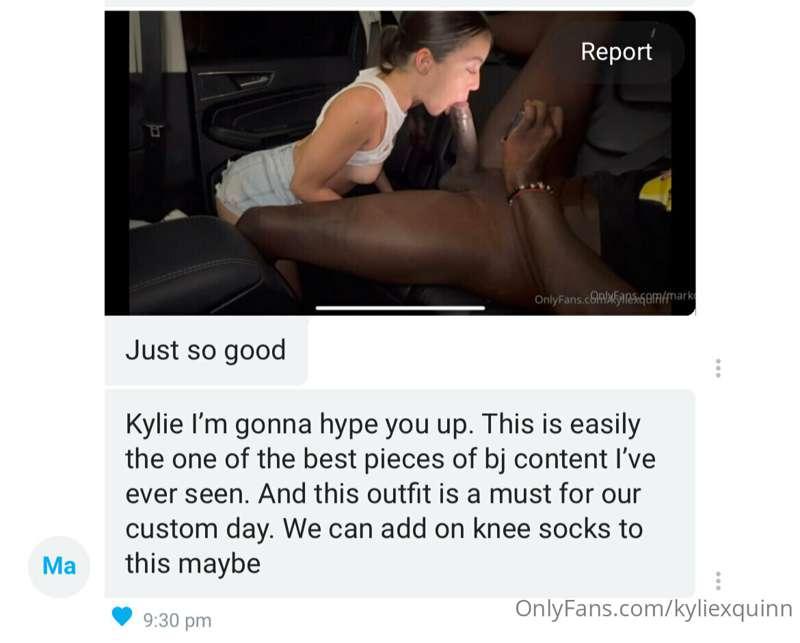 The reviews are cumming in. 

LOUIE SMALLS X KYLIE QUINN
“af..
