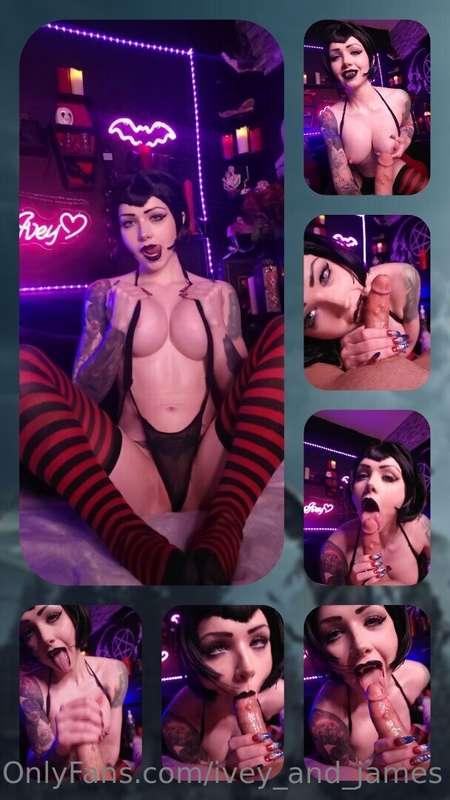 🦇Mavis' First Human BJ 🦇  This video is my all-time favorite..