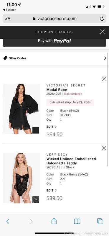 Help me feed my lingerie addiction! Anyone who contributes w..