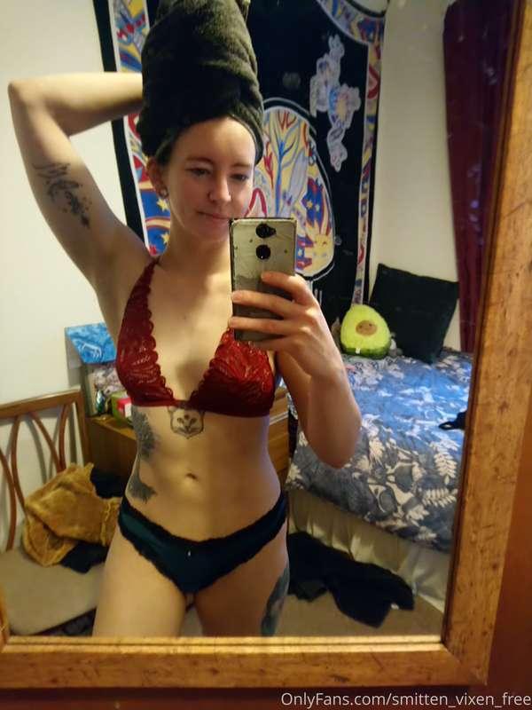 Reverse strip, i.e. getting dressed after my shower, ready f..