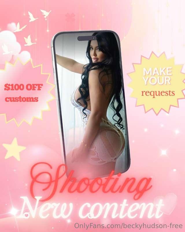 Shooting something for you tomorrow 😏 I'd love to make it ev..