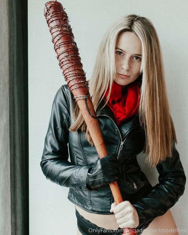 I AM NEGAN!!
Who loves cosplay? I’m planning on posting some..
