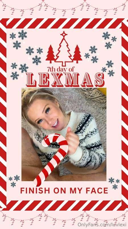 ❤️💧💋 ***7th Day of Lexmas*** 💋💧❤️
I'm on the nice list but I..