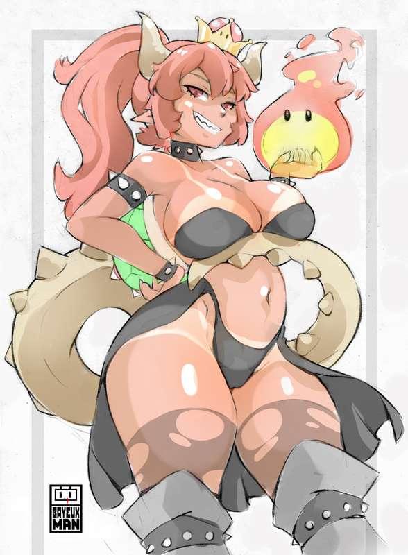 A lot of people complain about this trend of remakes in movies and games lately, but I'm not particularly against it if it really improves. I'm thinking about doing a remake of my two classic Bowsette fanarts that I made when I couldn't even imagine drawing layer by layer like I do today. With the right to variations and NSFW, of course ^^ What do you think?