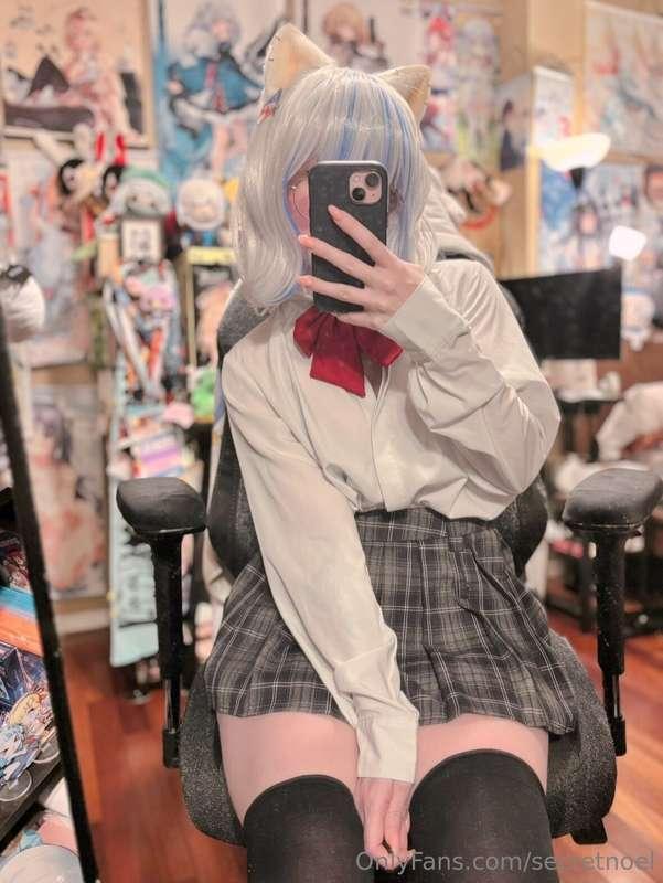 If you're a good boy you can have me after class~