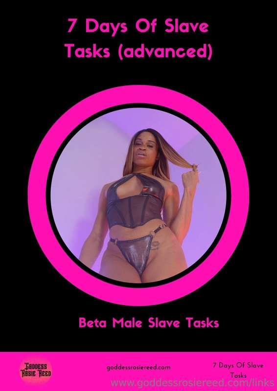 7 Days Of Slave Tasks March 17-23 (Advanced)Seven days of sl..