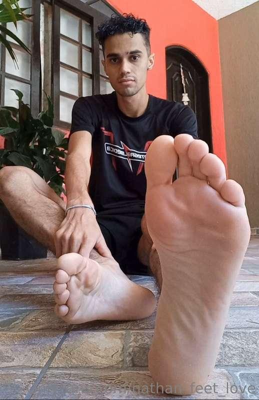You don’t want my feet in your face….. you NEED them. It’s c..