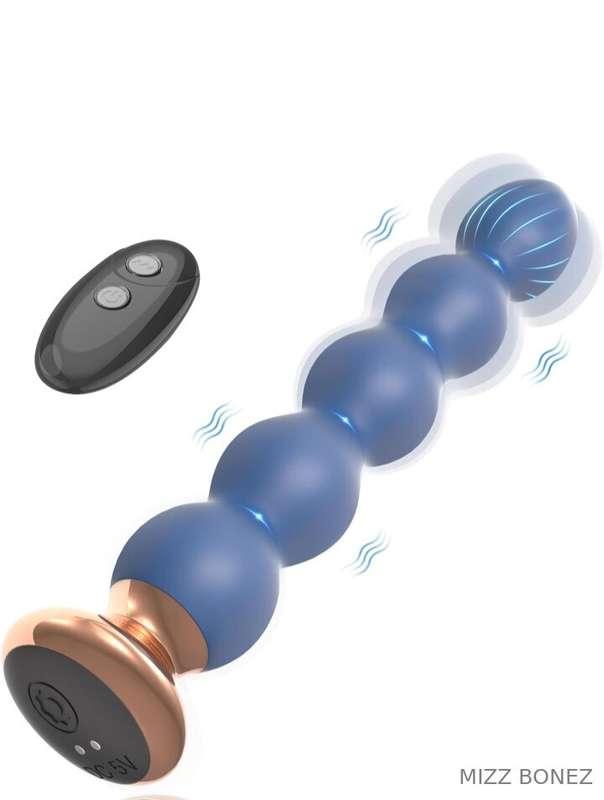 Anal bead vibrator