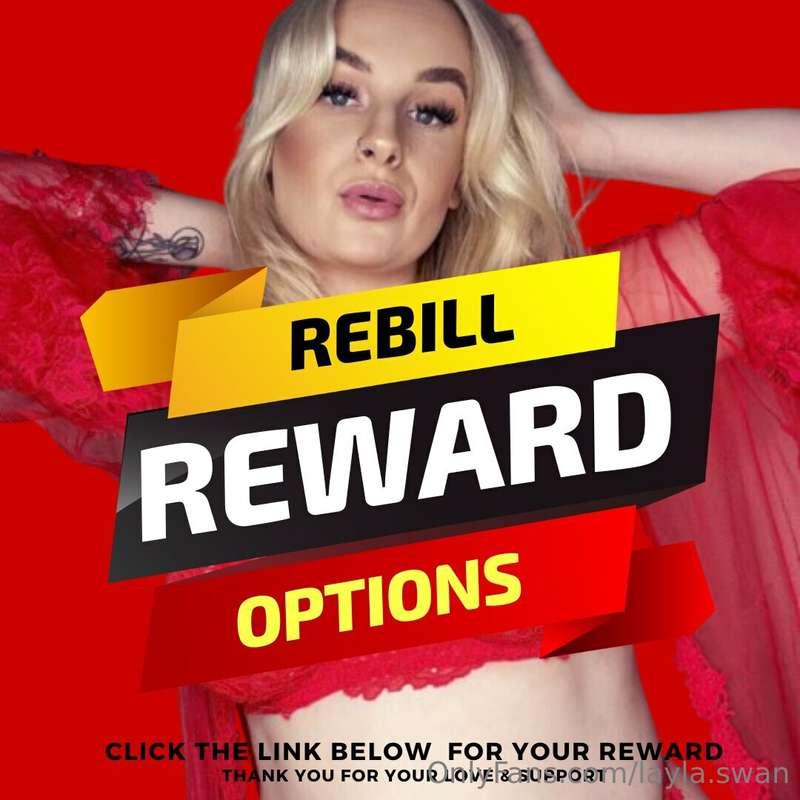 🚨***REWARD FOR REBILLS***🚨

Message ***"REBILL"*** in my DMs..