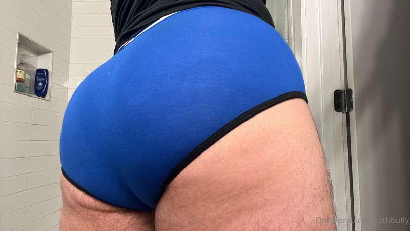 New briefs. Who wants their face sat on? 😈