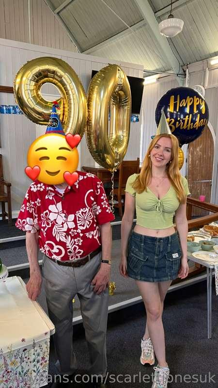 As requested, here are some photos from my Grandad’s 90th bi..