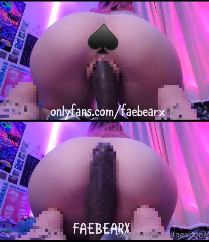 ***RIDING MY 10 INCH BBC DILDO JUST FOR U*** *while bf was b..