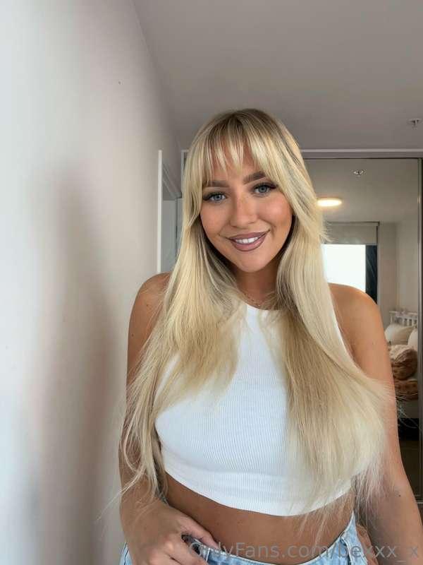 I went and got a fringe 🙈