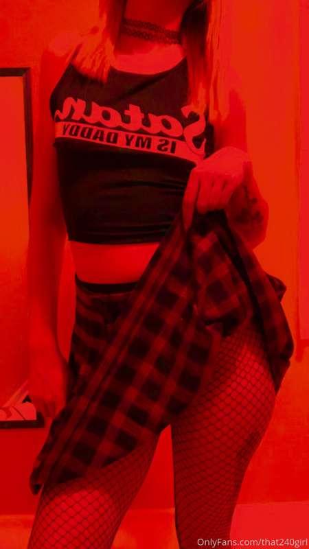 I just wish I could wear plaid skirts ALWAYS