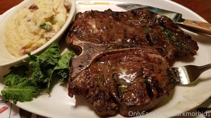 My lovely steak while you slaves eat insta ramen. Reimburse ..