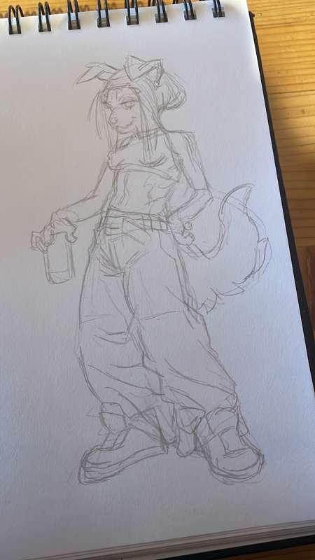 Sketchbook Drawing- Vent 