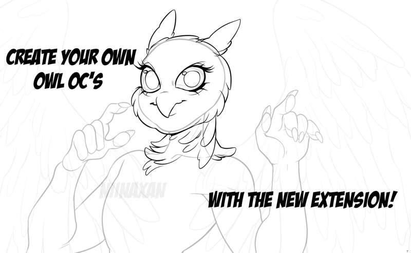 🖤BASE EXTENSION WIP🖤 Create BIRD Oc's! 