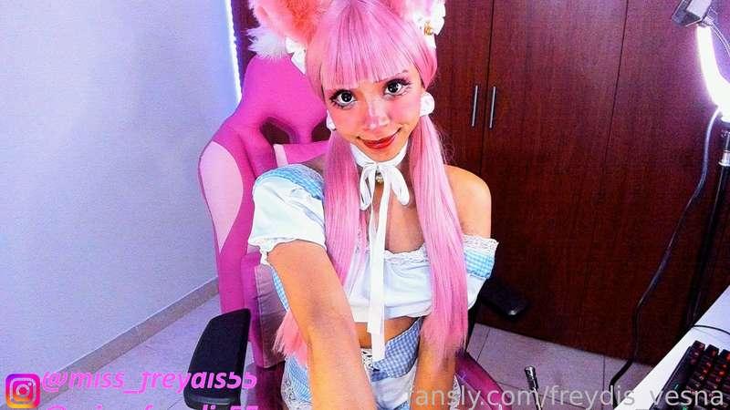 Kawaii cat pink 

I sucked my favorite dildo, showed my small tits, ahegao and fucked myself hard with the dildo. What more can you ask from life? lol

#fuckpussy #fuck #pussy #dildo #toys #wetpussy #squirt #wet #orgams #cosplay #cosplayer #cosplaygirl #kawaii #smalltits #blowjob #saliva #ebony #fyp