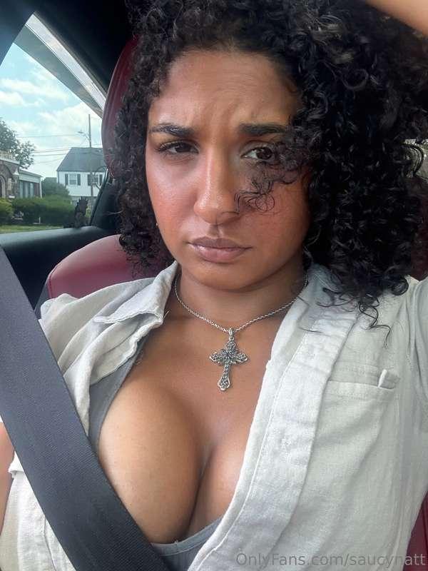officer said hi just to tell me my nip was out
