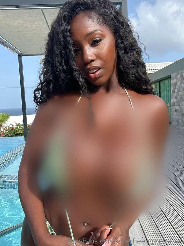 The way I couldn’t stop touching myself in this bikini is wi..