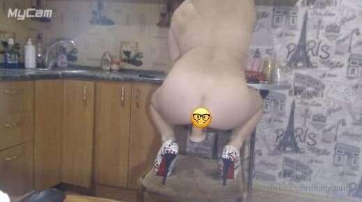 Oh God yes I want to jump on your powerful cock like this I ..