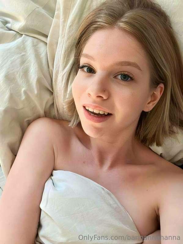 And how do you look in bed when you just woke up?😊😊