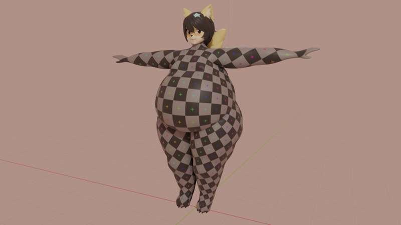New UV Mapping for Cato model