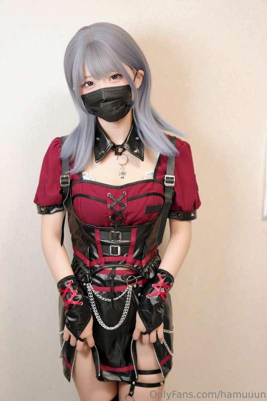  played a little dirty with clitoris💕Police cosplay look-ali..