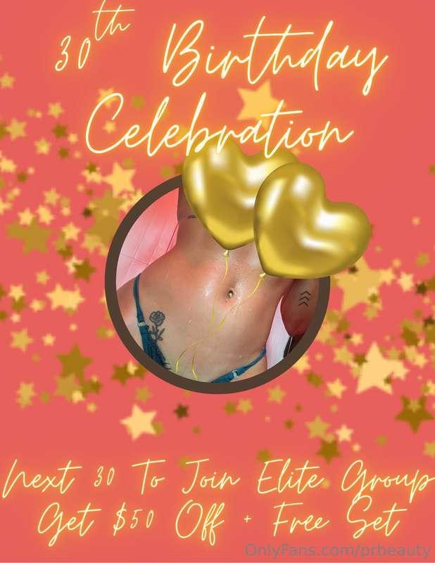 30TH BIRTHDAY CELEBRATION🎈🥳❣️NEXT 30 TO JOIN ELITE GROUP GET..