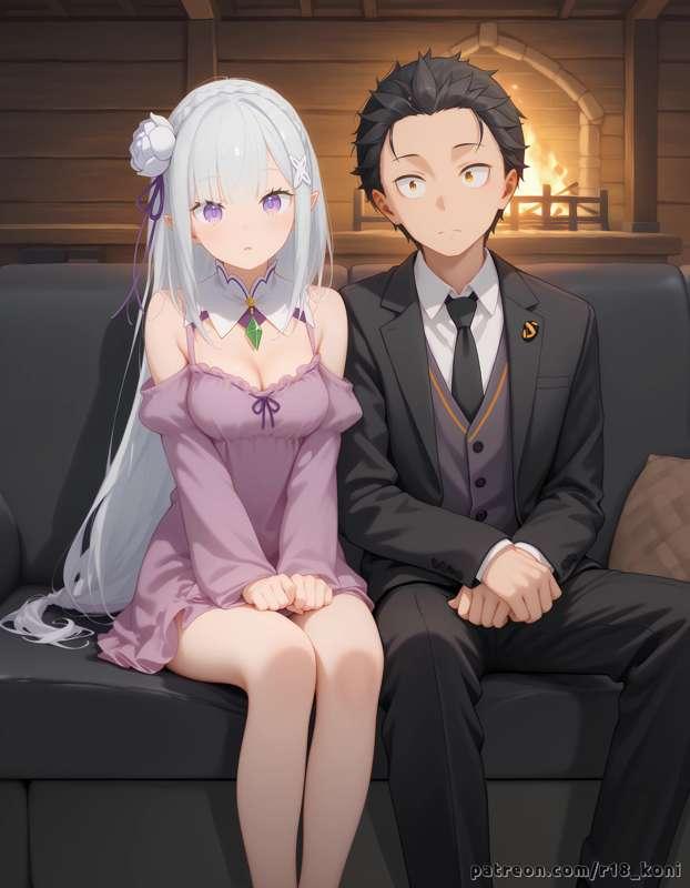 [R-18] Emilia - Re zero