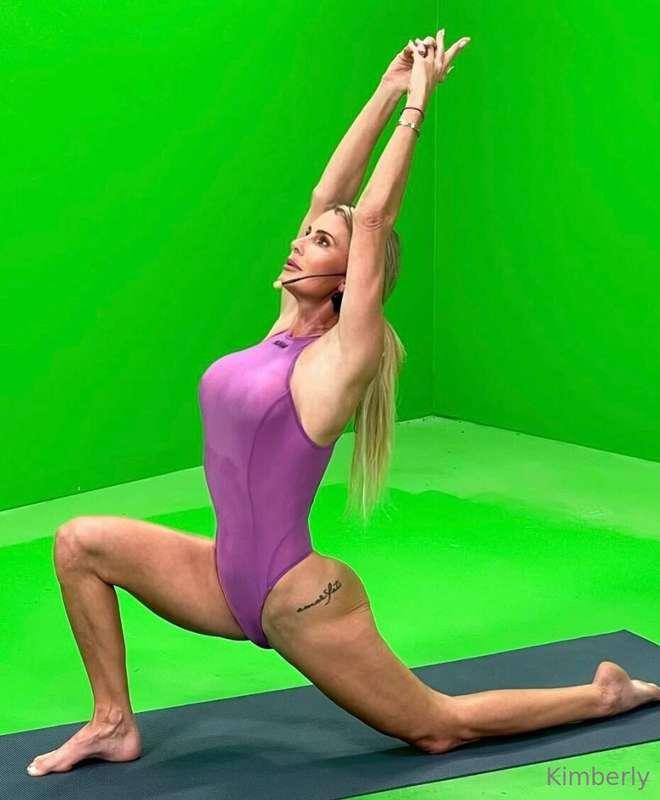 This is why i'm so limber. Gotta stretch it out! 😅