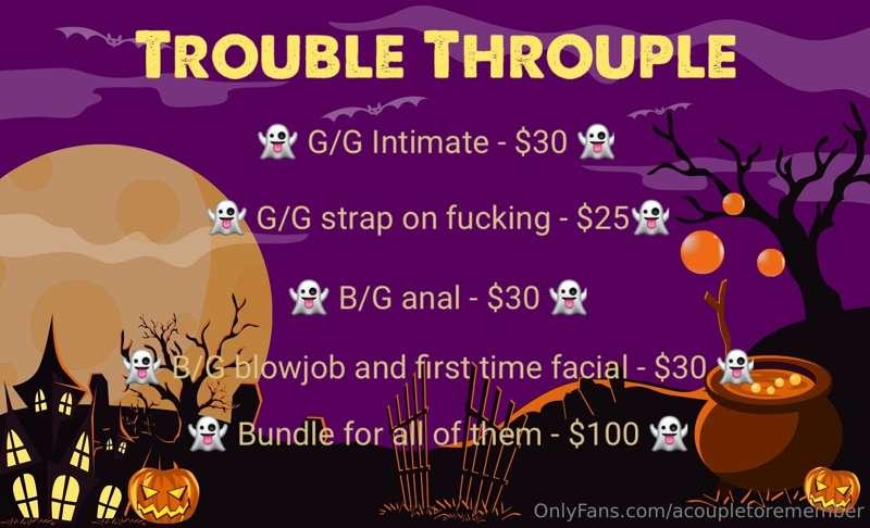 Menu now up for the new vids available