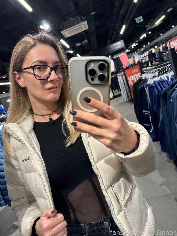 This is your bitch, you raised her like this.🖤

#ass #nippleclamps #petite #public #bodysuit #slut #new #blonde #milf #amateur
