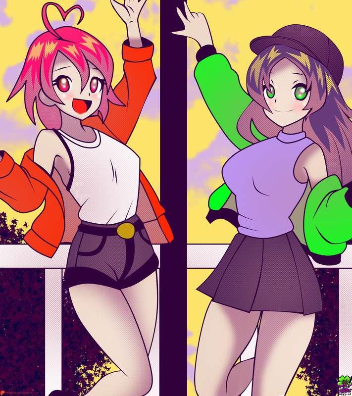 Commission - Casual Aino and Zelina
