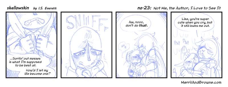 shallowskin Strip #23 - Sketch