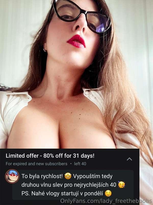 🧨 ***-80 % 😱 Právě teď běží velká narozeninová sleva na mém ..