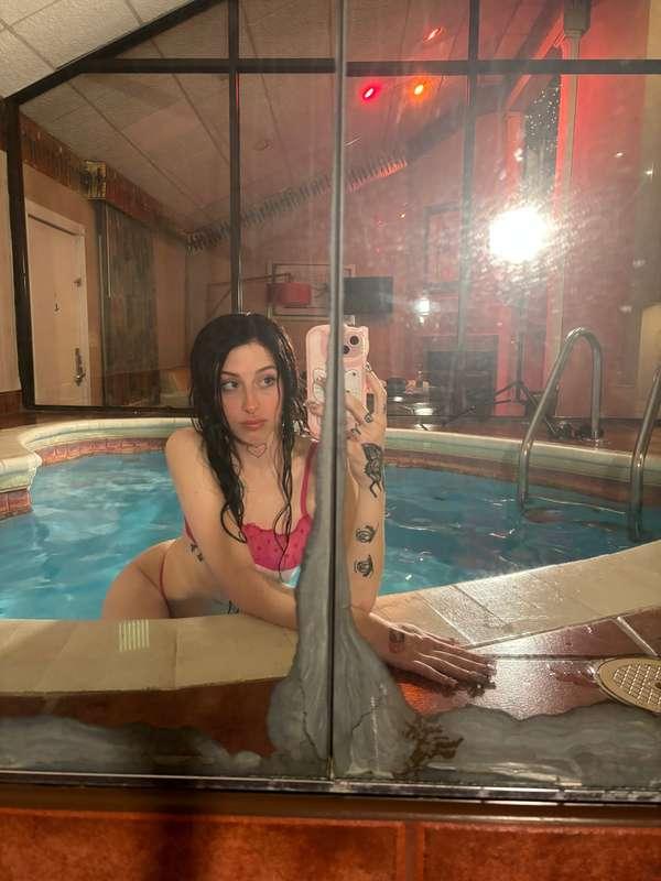 Careful, the water isn’t the only thing that’s slippery toni..