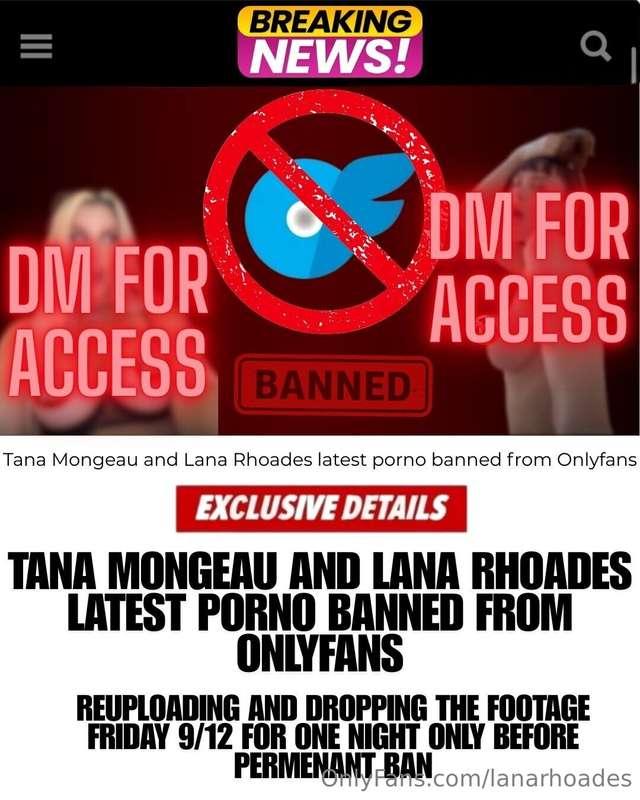 HEAD OVER TO @LANAHUB ASAP BEFORE IT'S TOO LATE AND TANA AND..