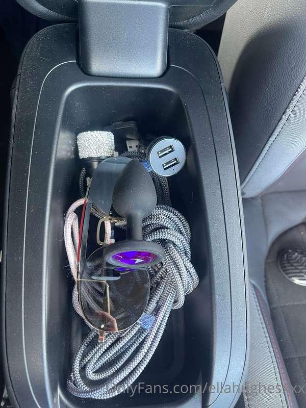 Who else keeps a butt plug in their car, just in case?