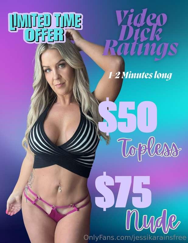 *SPECIAL OFFER FOR THIS WEEK ONLY* 💋 Your cock deserves some..