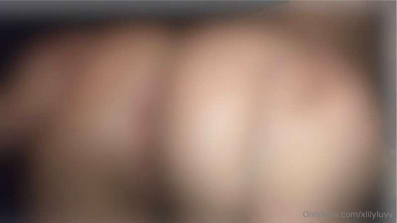 Cum dripping on my ass and tight holes like a sex toy