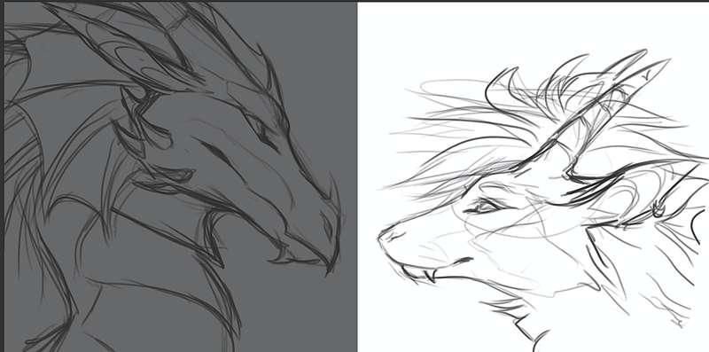 Commission - Detailed headshots (WIP)