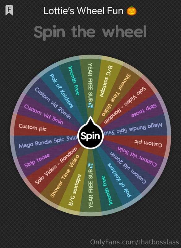 On the 12th day of Christmas my Lottie gave to me ….

Spin t..