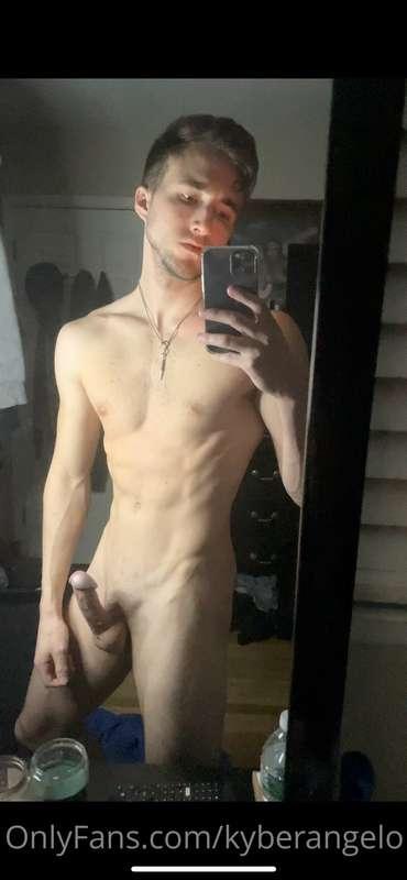 Lick my V line first please